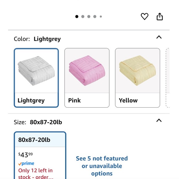 Gray Bedding Set - Picture 2 of 2